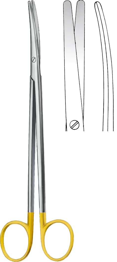 TC MAKAS METZENBAUM EĞRİ 18CM