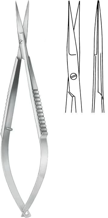 MİKRO MAKAS YASARGIL 12CM DÜZ