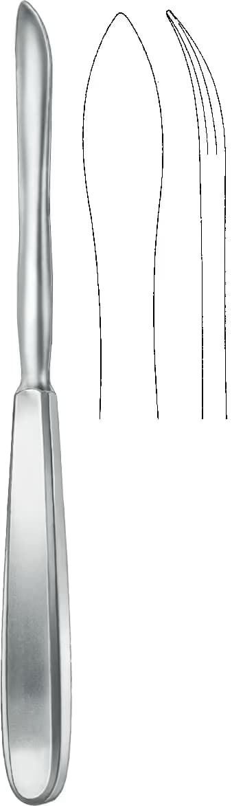 LANGENBECK ELEVATOR 23cm 11mm