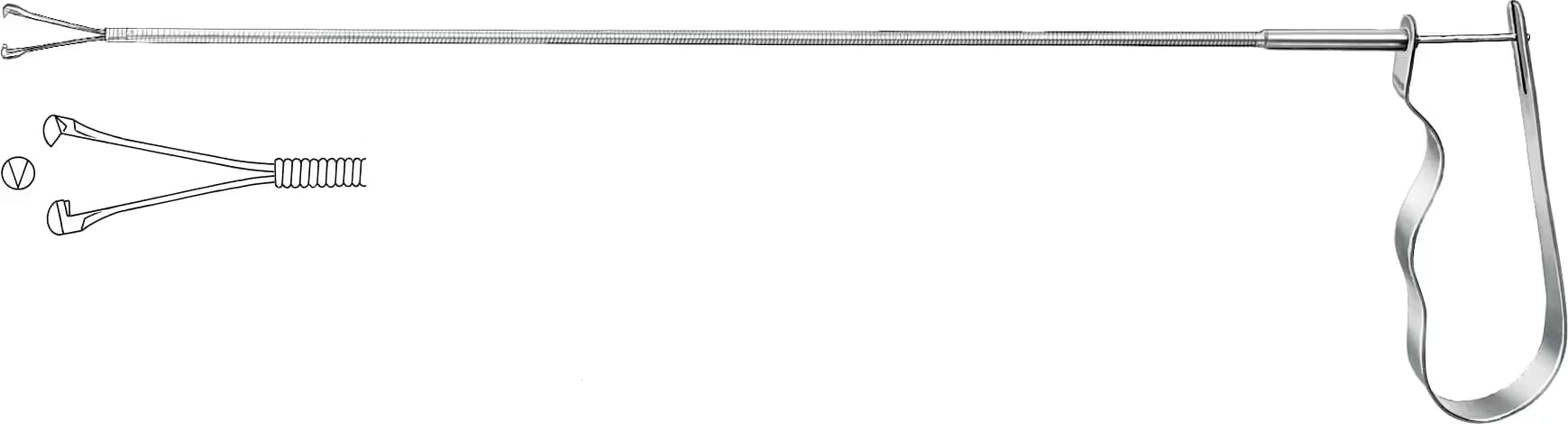 BIYOPSİ FORSEPS 40CM