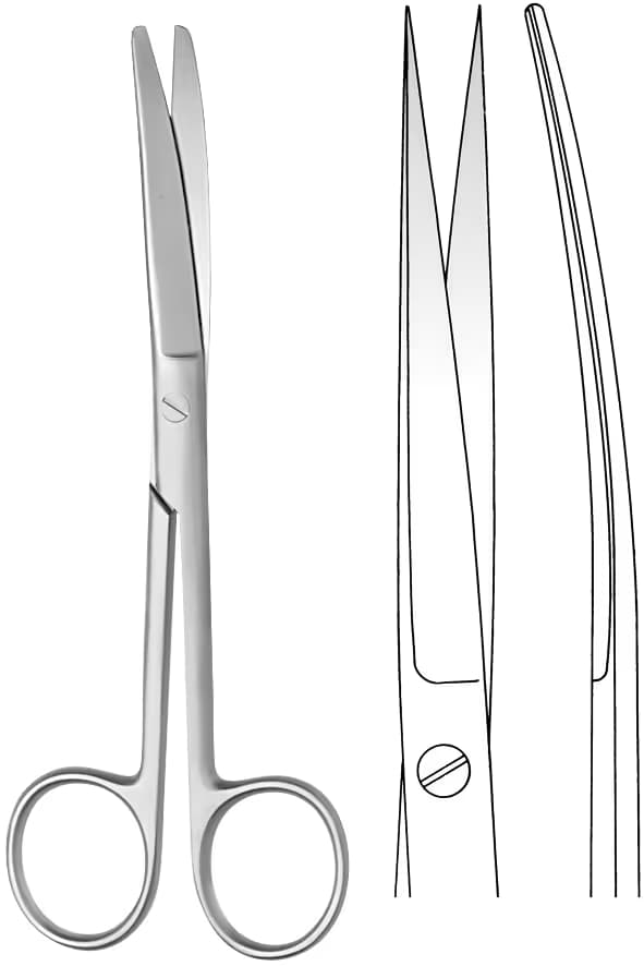 MAKAS GRAZIL 145MM S/S EĞRİ