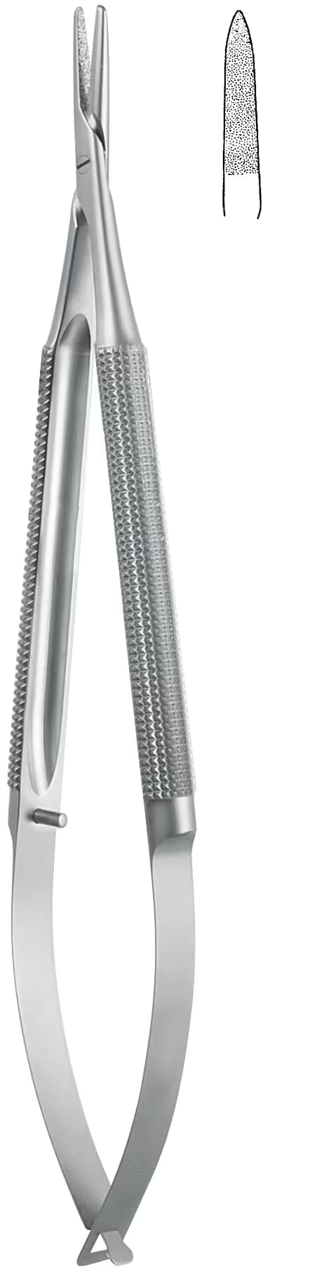 Portegü Mikro kilitsiz yuvarlak sap 2,0mm 15cm düz