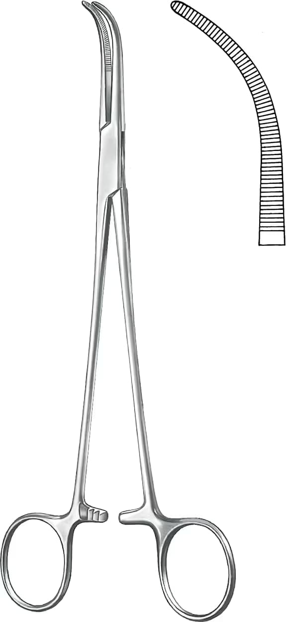 DİSEKSİYON KLEMP OVERHOLT-GEISSENDORF FIG.3 21CM