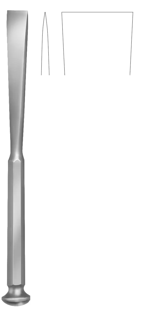 STILLE OSTEOTOM 20,5CM 25MM