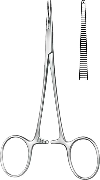 HALSTED MOSQUITO 14CM DÜZ. 1x2 DİŞLİ.