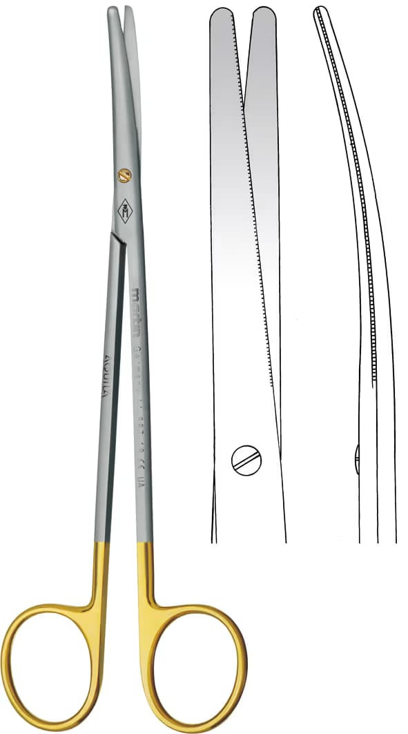 TC MAKAS METZENBAUM 26CM EĞRİ