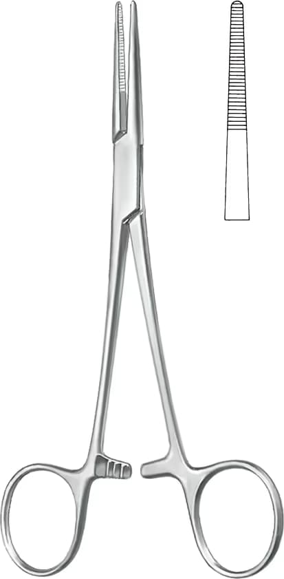 HEMOSTATİK KLEMP PROVIDENCE-HOSPITAL 14CM DUZ