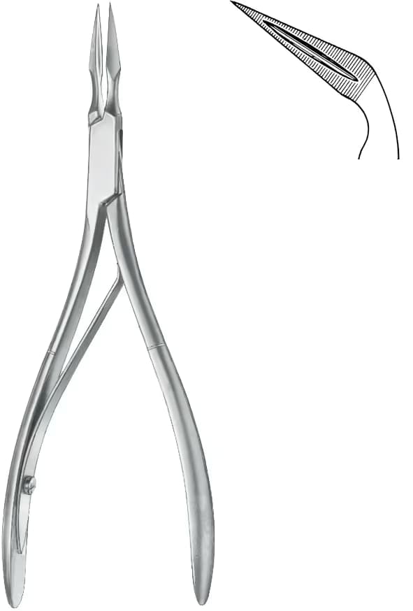 PENSET RALK SPLINTER 15CM EĞRİ