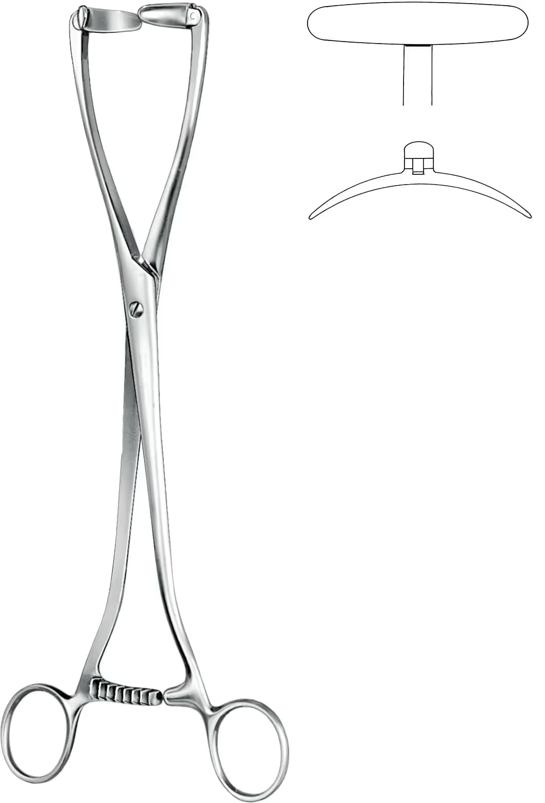 UTERIN ÇIKARMA KLEMPİ COLLIN 26,5CM