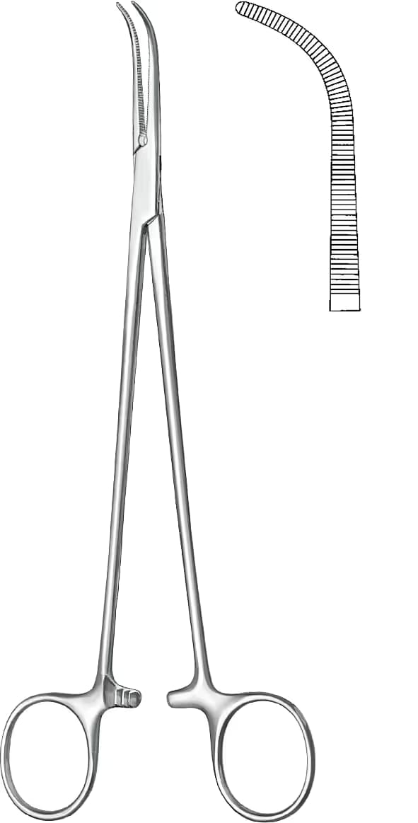 DİSEKSİYON KLEMP OVERHOLT-FINO FIG.1 21,5CM