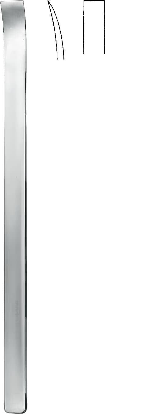 LAMBOTTE OSTEOTOM EĞRİ 24,5CM 6MM