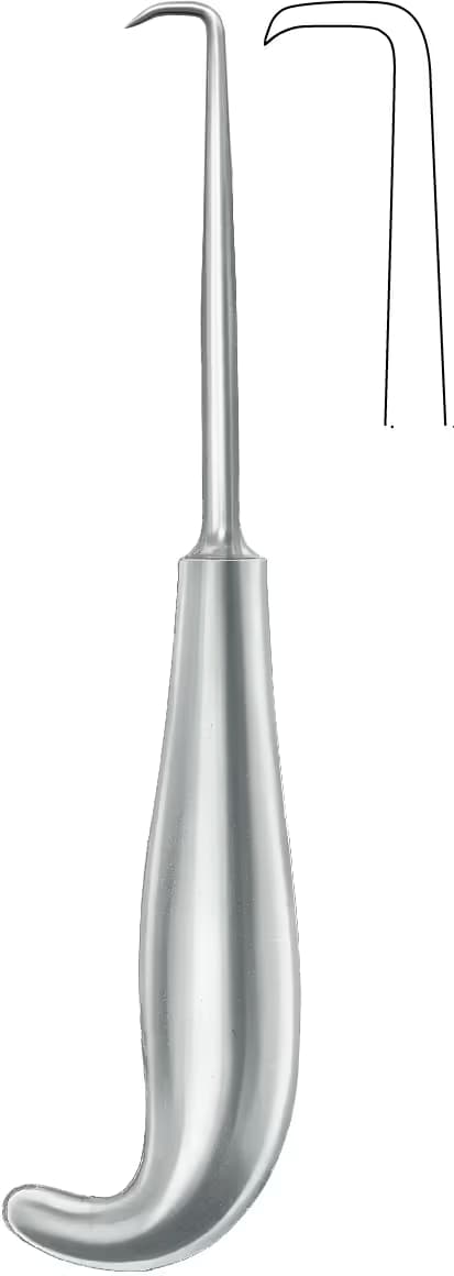 DINGMANN ELMACIK KEMİĞİ KANCASI 19cm 10mm