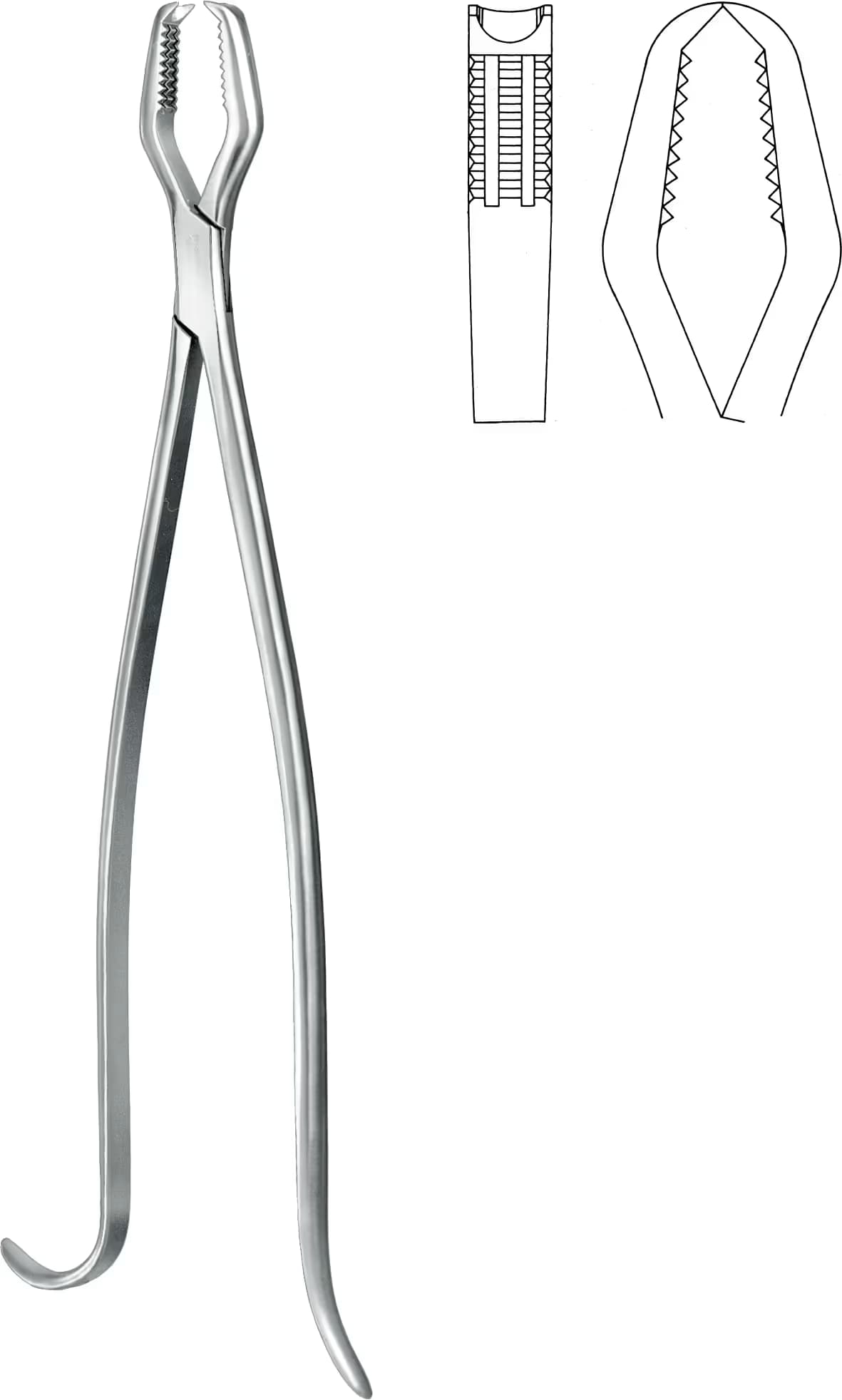 KERN LANE KEMIK KLEMPI 33CM 9MM