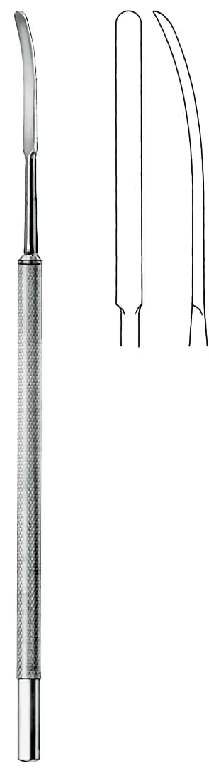 yarık dudak elevatörü salyer 18cm eğri