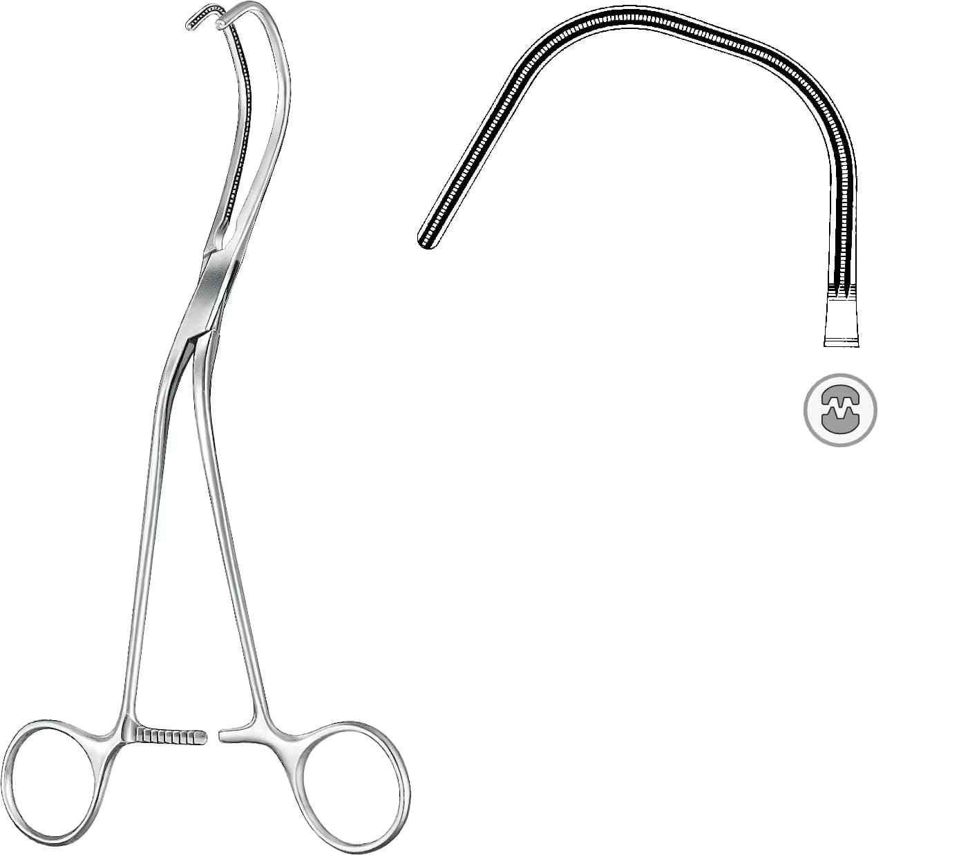ATRAVMATIK KLEMP LAMBERT-KAY 20CM 100mm