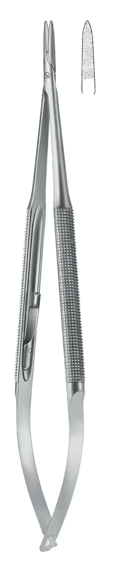 Portegü Mikro kilitli yuvarlak sap 2,0mm 21cm düz