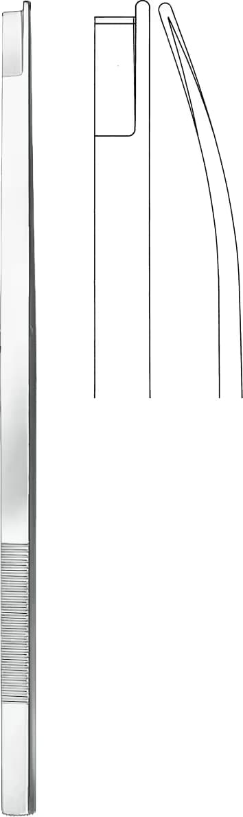 Neivert-Anderson OSTEOTOM 20,5CM sola eğri