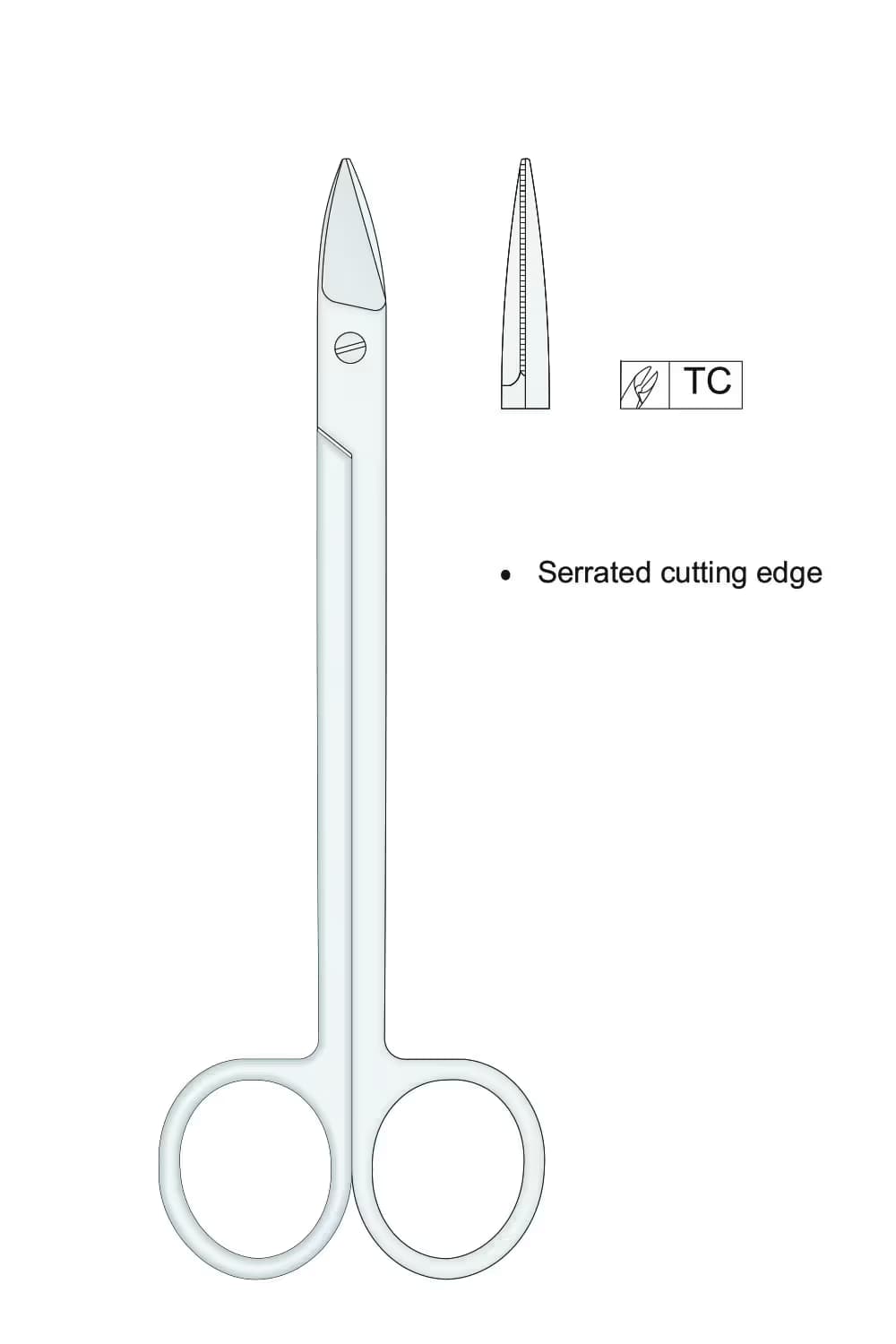 Tc Smith Tel Kesme Makası 160Mm