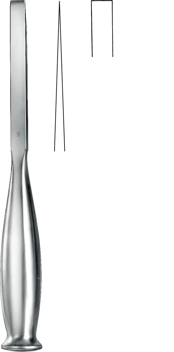 OSTEOTOM SMITH PETERSEN DÜZ 20,5cm 6mm