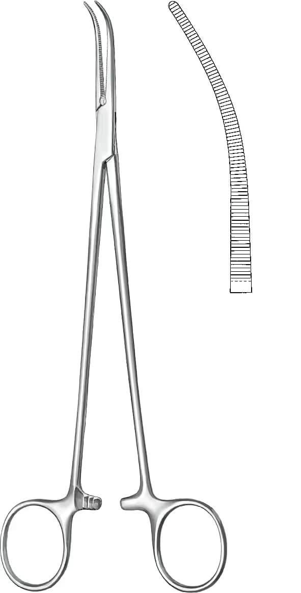 DİSEKSİYON KLEMP OVERHOLT-FINO FIG.5 22,5CM