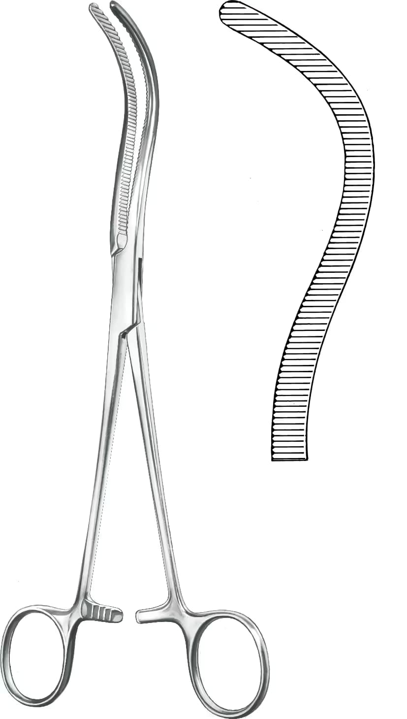 BÖBREK KLEMPİ PEAN 23CM