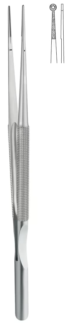 TC PENSET MİKRO YUVARLAK SAP DENGE AYARLI PLATFORMLU 21CM 2x1,0mm DÜZ