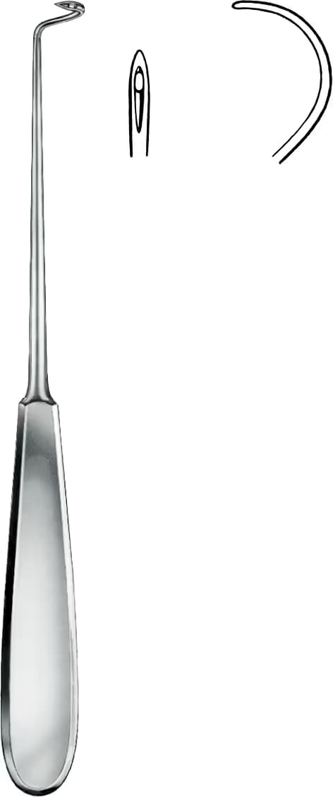 STUR ALETİ DESCHAMPS SİVRİ 21,5CM SOL