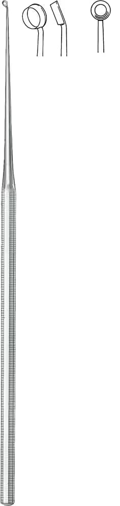KULAK KURETI EĞRİ KESKIN 15cm 3,0mm