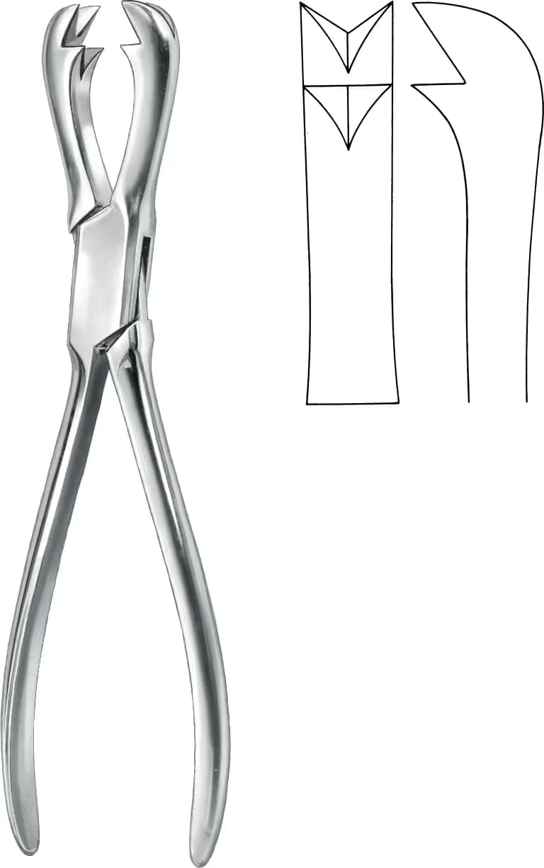 KEMİK KLEMPİ FERGUSSON 21cm 12mm