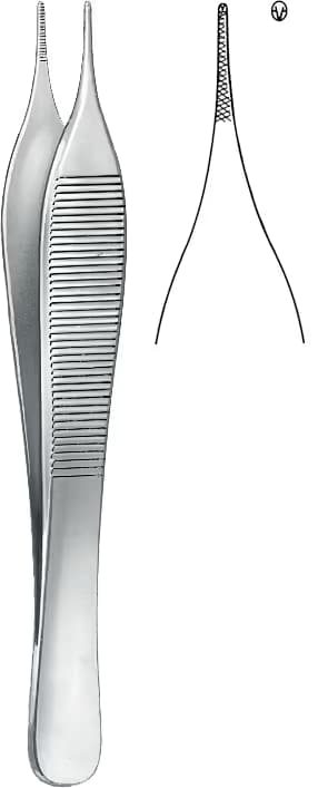 PENSET ADSON MİNİ 1X2 DİŞLİ 12CM