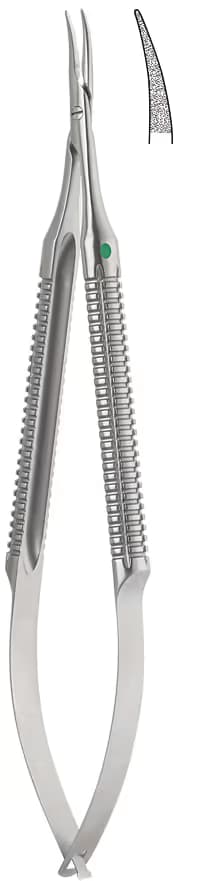 TC Portegü Mikro yuvarlak sap kilitsiz 0,40mm 14,5cm eğri