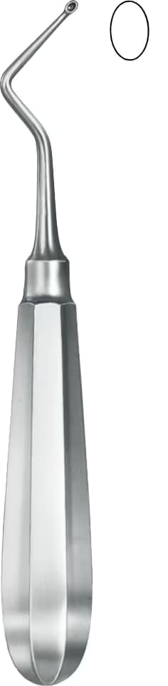 KEMIK KURETI Modell USA sağa açılı 16,5cm f.6
