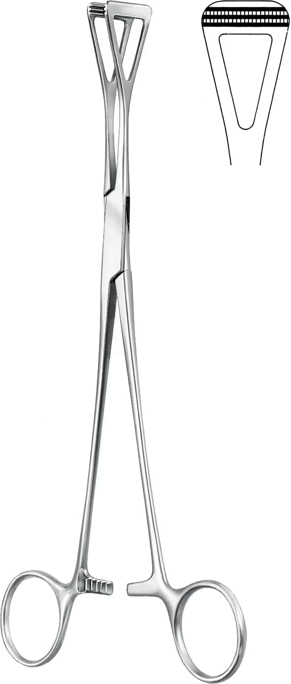 ATRAVMATIK KLEMP DE BAKEY COLLIN 19,5CM 21mm