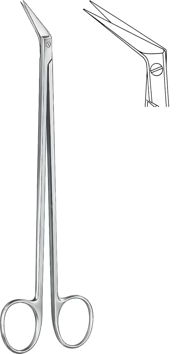 MAKAS POTTS-SMİTH 19 CM EĞRİ 45DERECE
