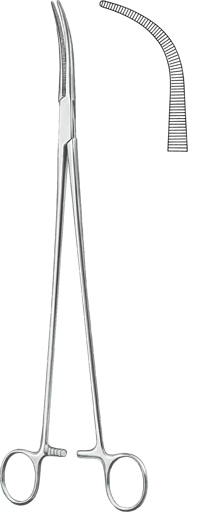 DİSEKSİYON KLEMP ZENKER 29,5CM FIG.2