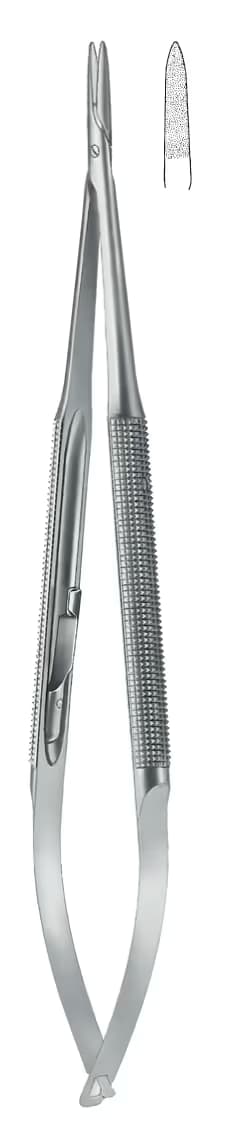 Portegü Mikro kilitli yuvarlak sap 2,0mm 18cm düz