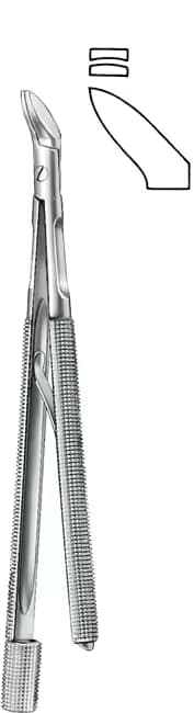 JILET TUTUCU TROUTMAN-CHRIS 9CM / 5,5MM CURV.
