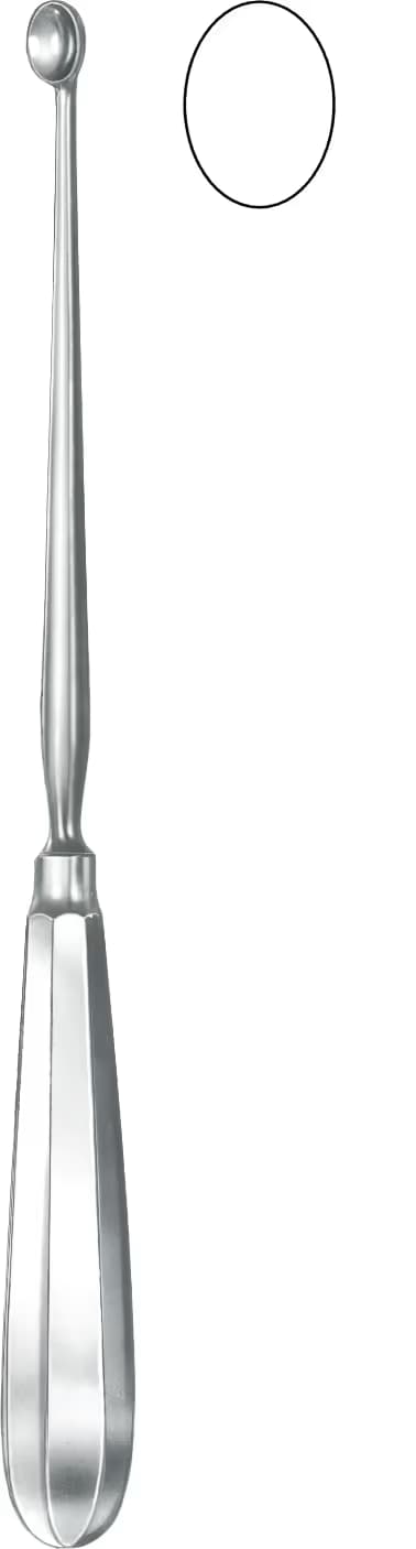 KEMIK KURETI SIMON 24CM FIG.4 11,5MM