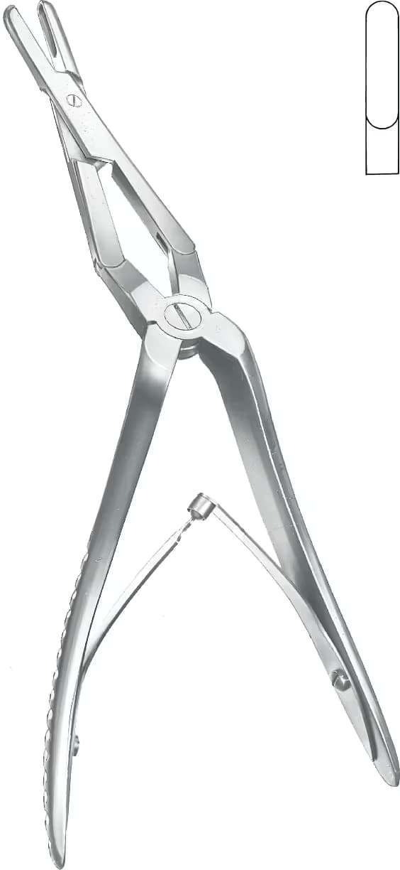 JANSEN-MIDDLETON BURUN FORSEPS 19cm