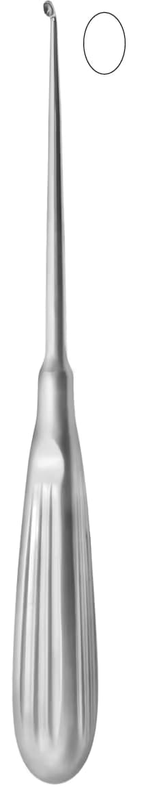 KEMIK KURETI DAUBENSPECK 20CM FIG.000 3,6MM