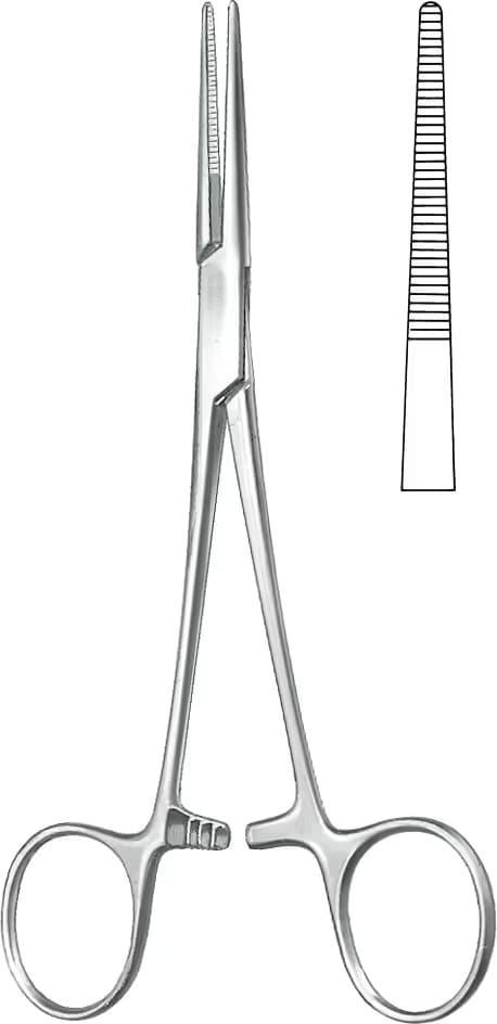 HEMOSTATİK KLEMP KELLY RANKIN 16CM DÜZ.