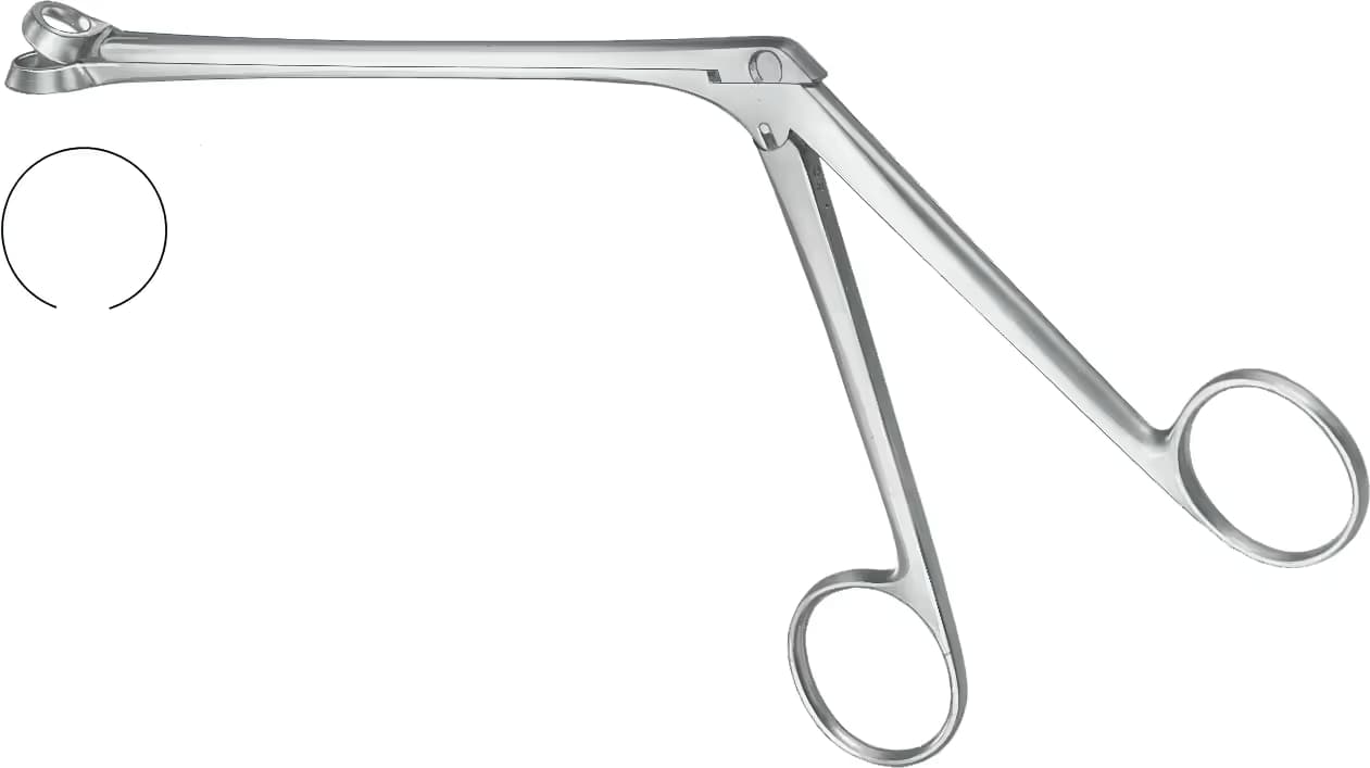 tonsil forseps hartmann 13mm 12cm