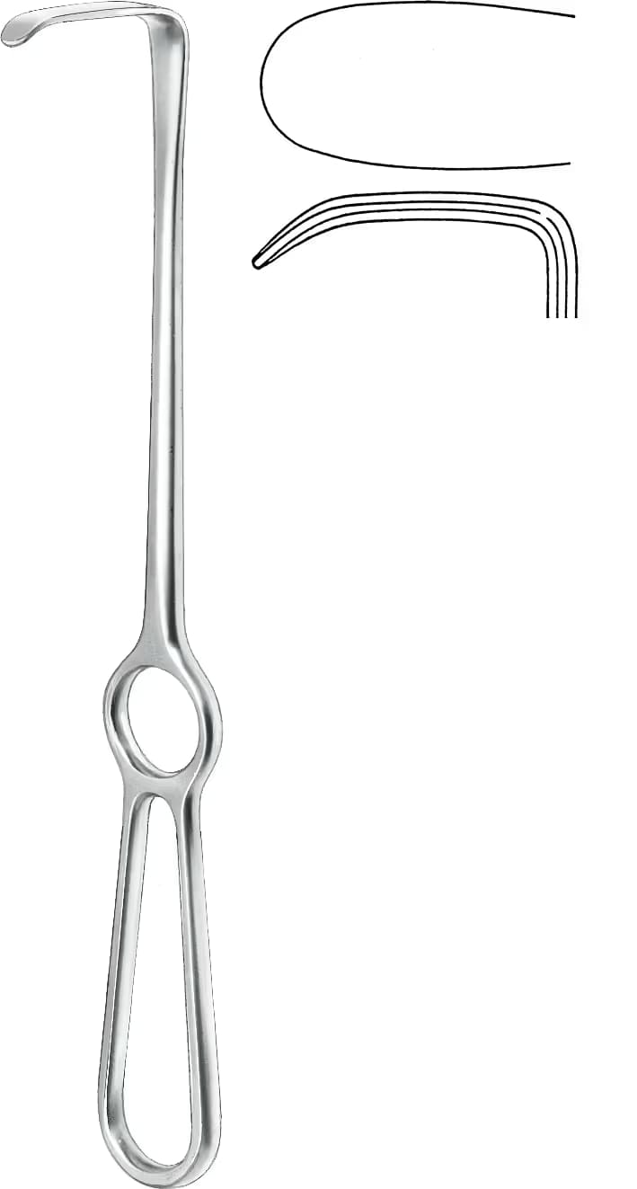 EKARTOR LANGENBECK 22CM 30X16MM