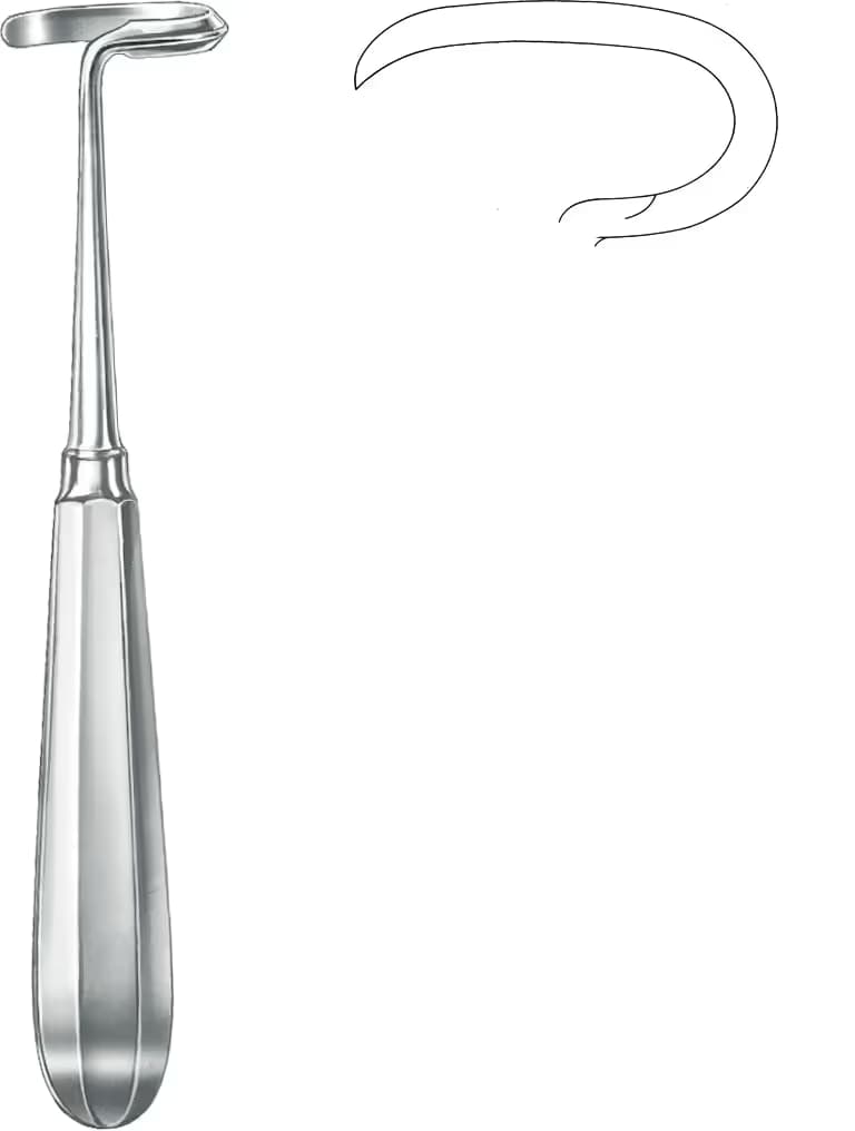 RASPARATOR DOYEN 17,5CM SAĞ EĞRİ . ÇOCUK