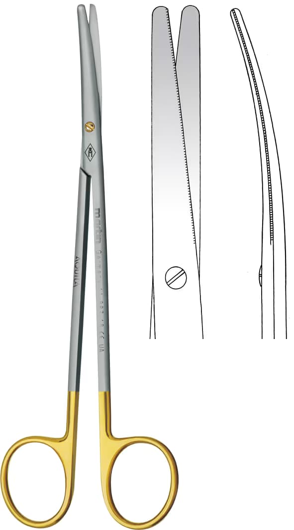 TC MAKAS METZENBAUM 20CM EĞRİ