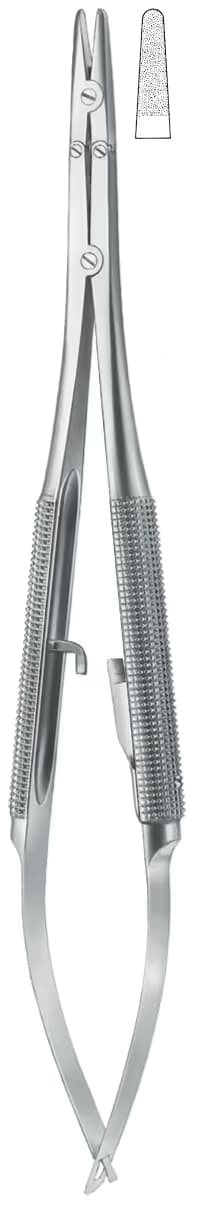 Portegü mikro Gregory yuvarlak sap kilitli 18cm