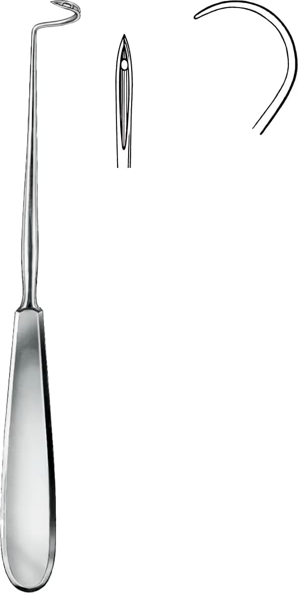 STUR ALETİ DESCHAMPS SİVRİ 21CM SOL
