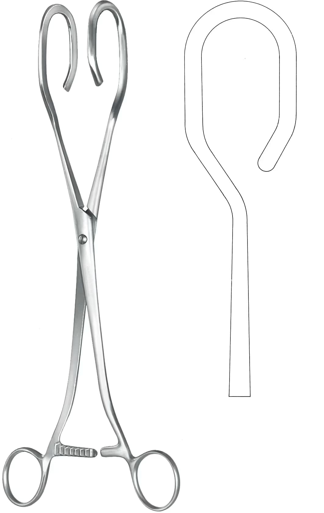 UTERIN ÇIKARMA KLEMPİ DARTIGUES 25,5CM