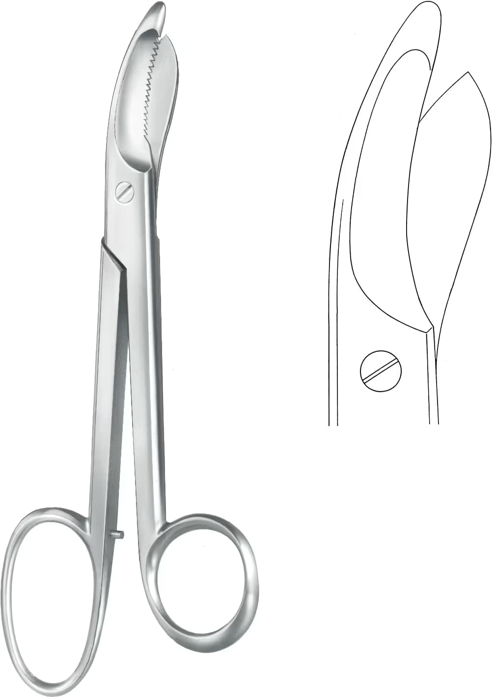 Alçı Makası Bruns 23,5cm