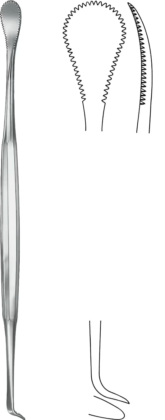 HENKE TONSIL DİSEKTOR 17MM 23,5CM